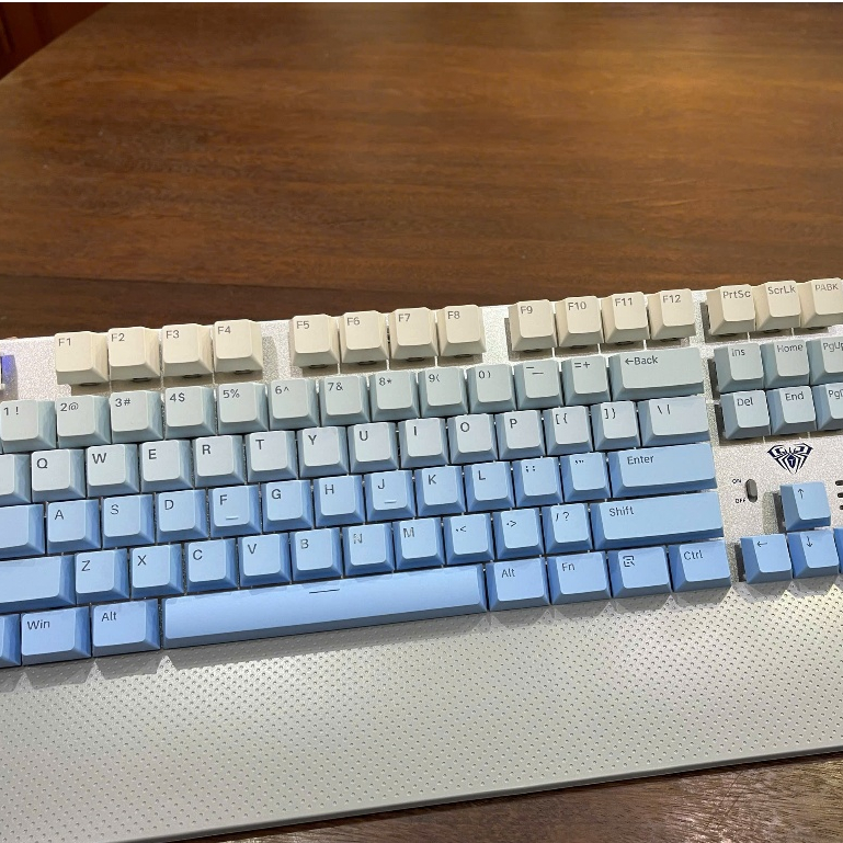 Bàn phím cơ gaming AULA F2088AIR 3 chế độ kết nối, LED RGB 16.8 triệu màu, hỗ trợ hotswap, có tặng kèm kê tay | BigBuy360 - bigbuy360.vn