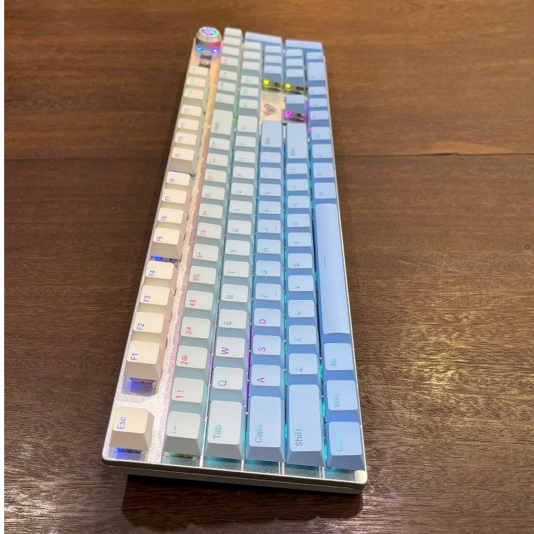 Bàn phím cơ gaming AULA F2088AIR 3 chế độ kết nối, LED RGB 16.8 triệu màu, hỗ trợ hotswap, có tặng kèm kê tay | BigBuy360 - bigbuy360.vn