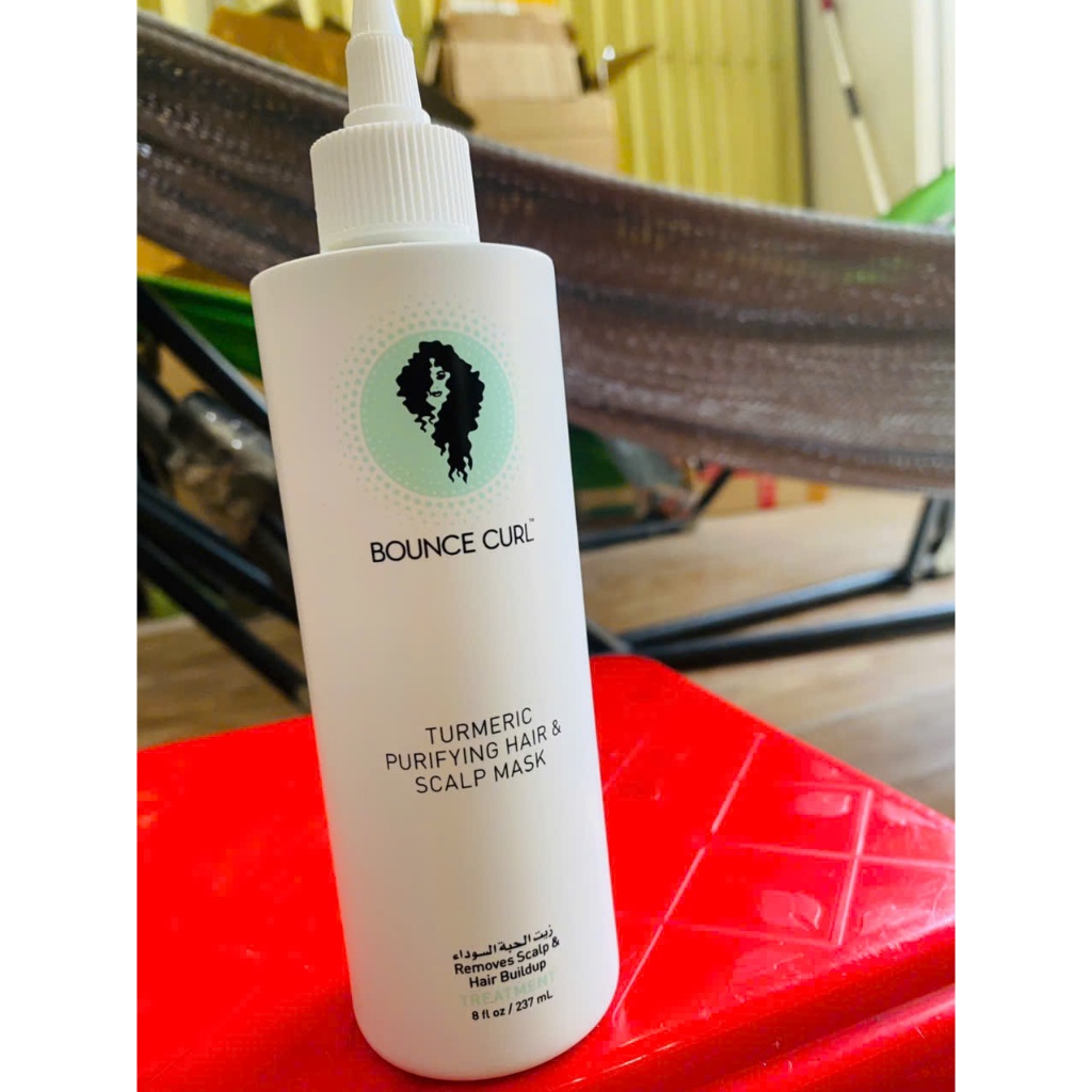 Bounce Curl Turmeric Mặt nạ thanh lọc tóc và da đầu từ nghệ 237ml
