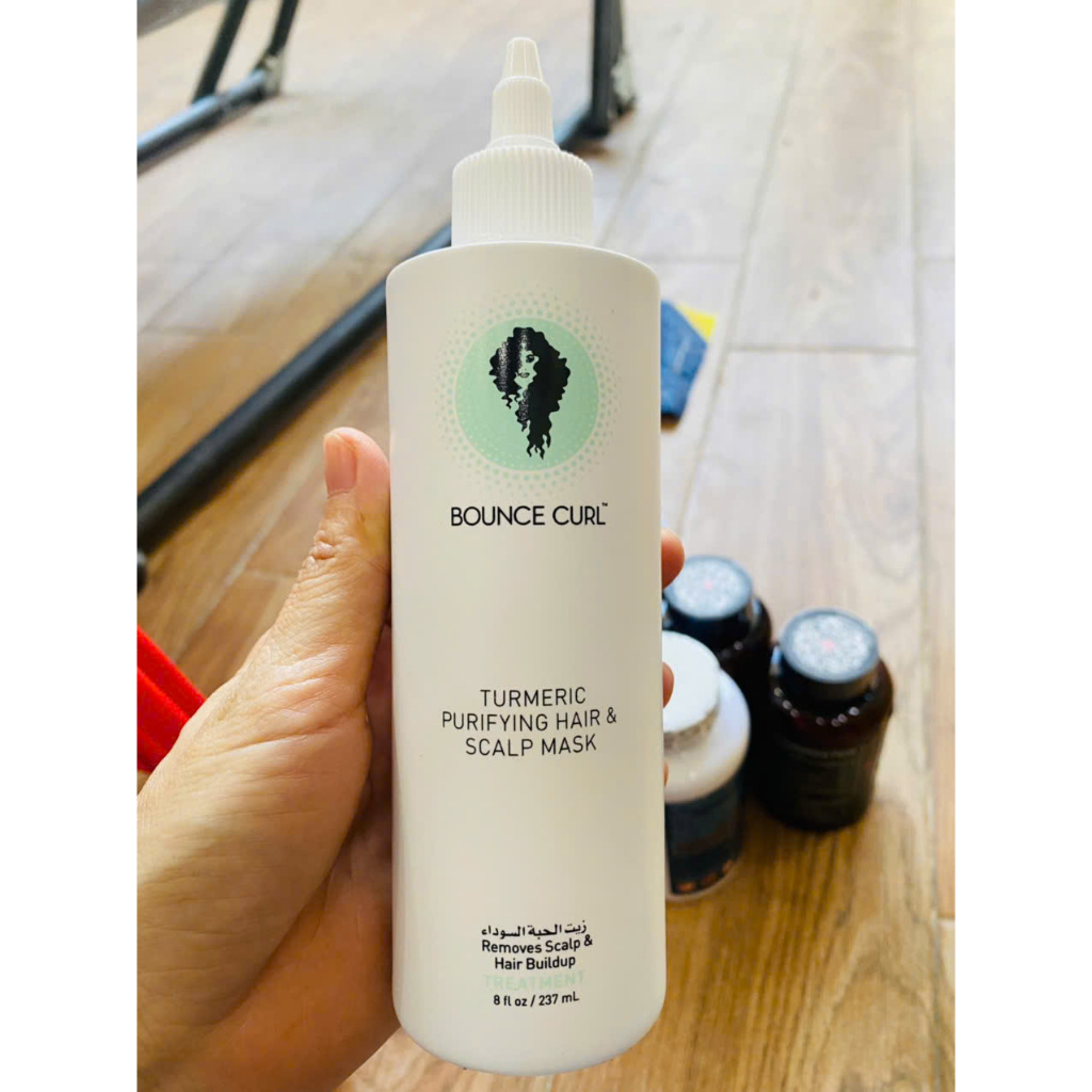 Bounce Curl Mặt nạ nghệ thanh lọc tóc và da đầu Turmeric 237ml