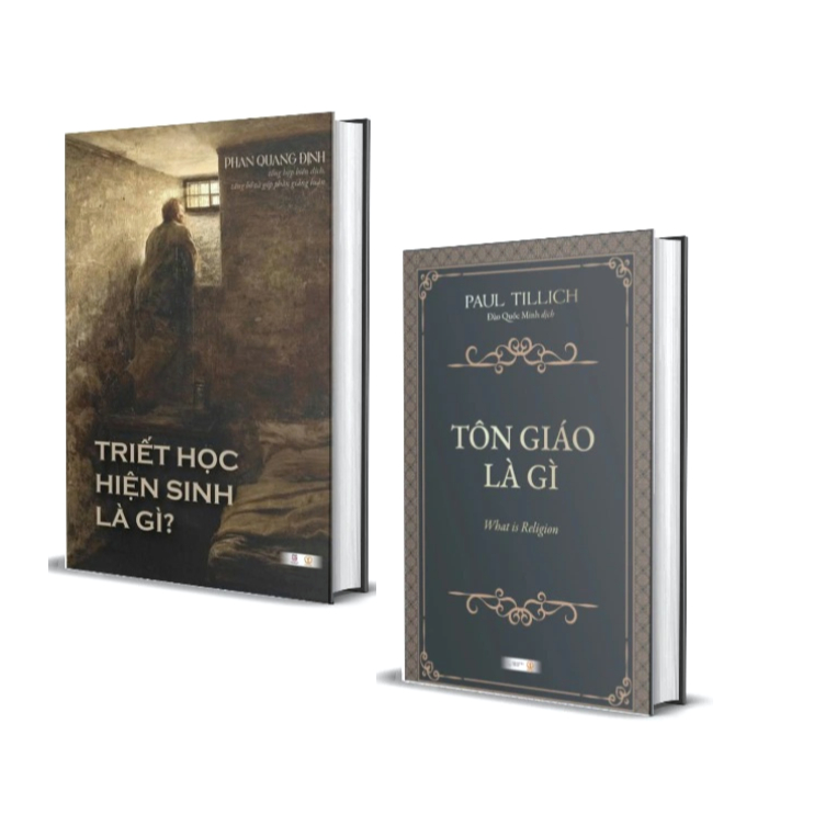 Sách - Combo (2 Cuốn Sách) Tôn giáo là gì + Triết học hiện sinh là gì (Bìa Cứng)