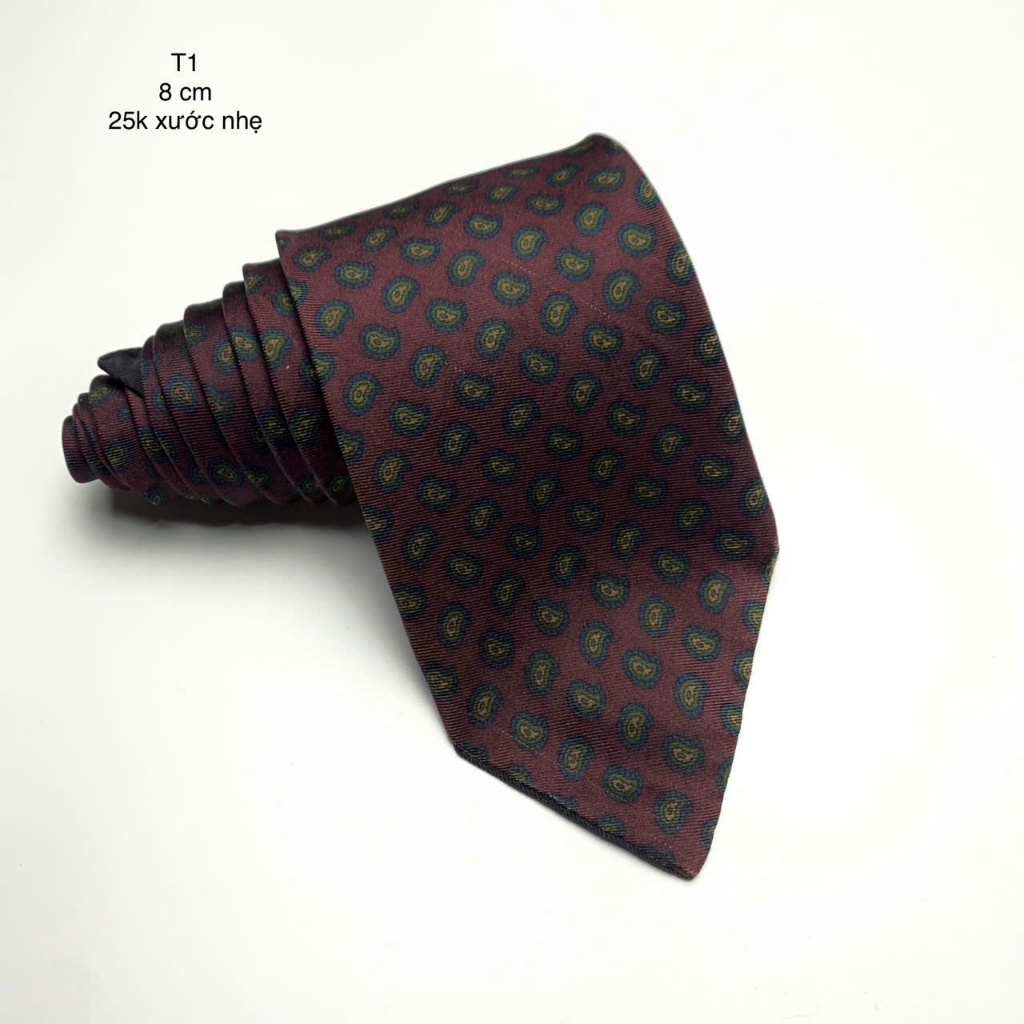 (100 mẫu T1-211) CÀ VẠT NHẬT/MỸ/ITALY TUYỂN CHỌN