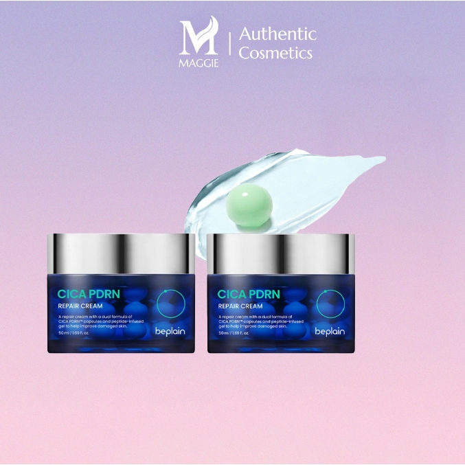 Kem Dưỡng Phục Hồi, Trẻ Hóa Da Beplain Cica PDRN Repair Cream 50ml