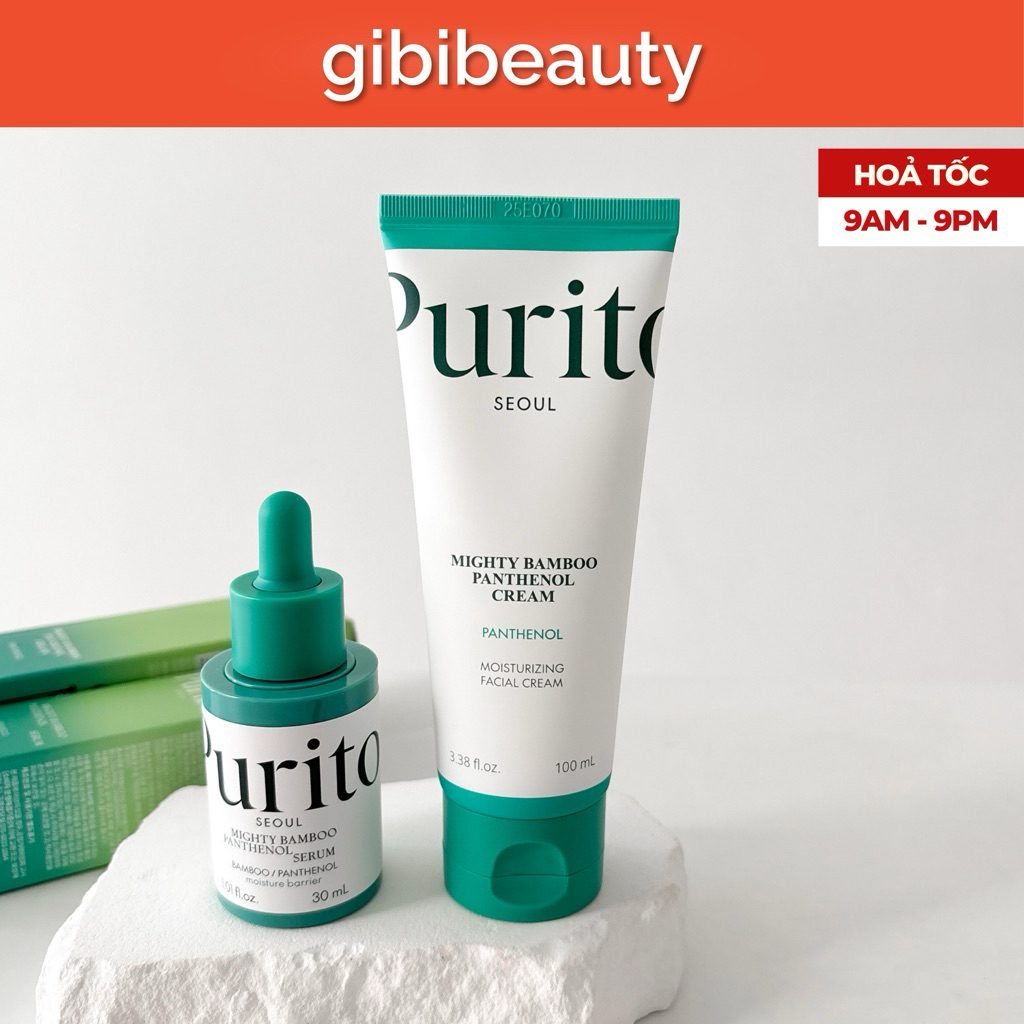 Kem dưỡng/Serum PURITO Mighty Bamboo Panthenol