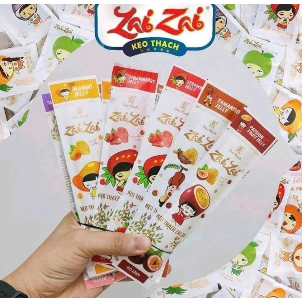 Thạch zai zai túi 1kg( tặng kèm 1 món quà)
