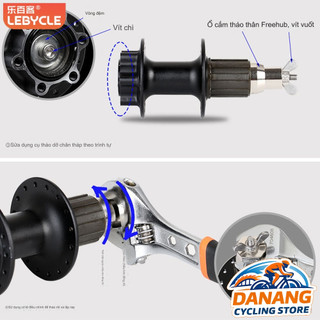 Dụng Cụ Tháo Mở Cối Líp Xe Đạp LEBYCLE – Tool Mở Freehub/Cassette