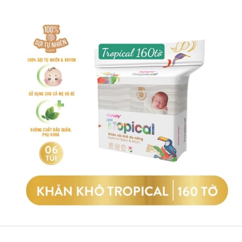 Khăn khô đa năng Mamamy và Mamamy Tropical