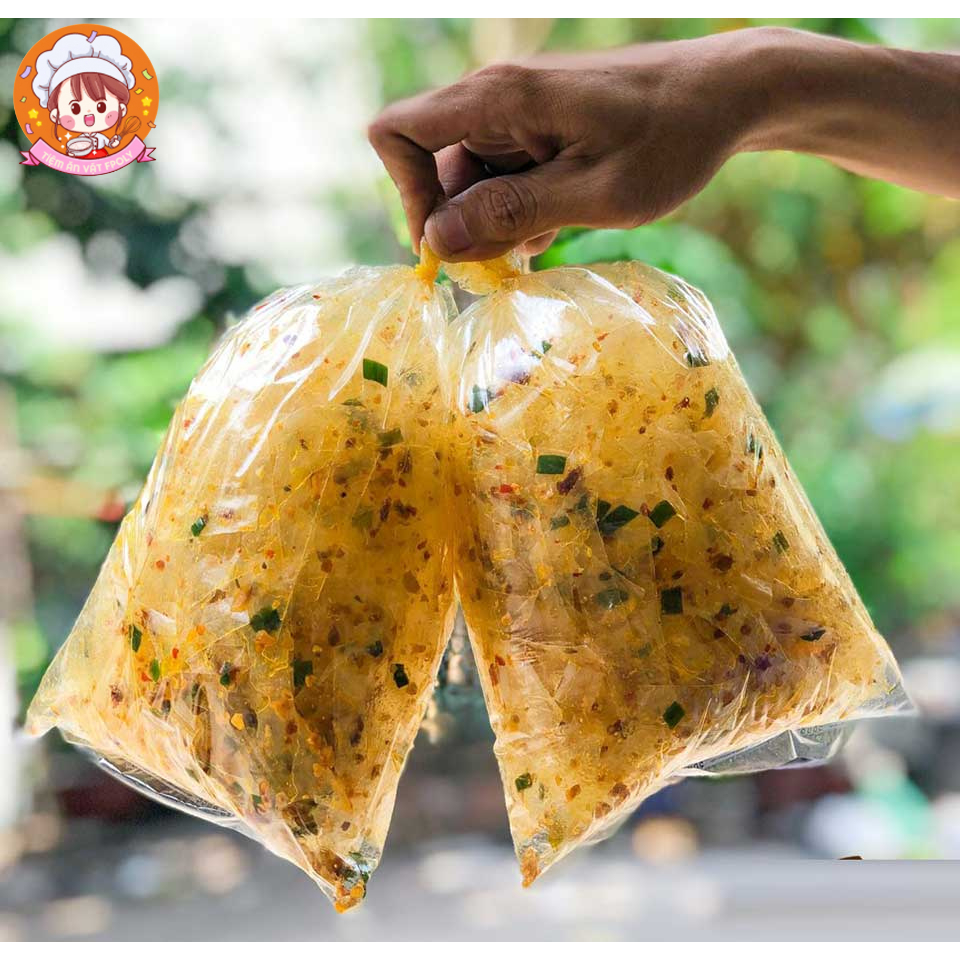 Bánh tráng trộn sa tế 500g - Fpoly Snack