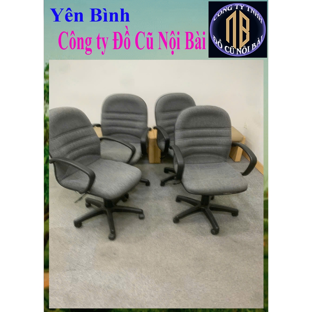 [Mới 90%] Thanh Lý Ghế Xoay HP Cũ - Ghế Xoay Lưng Trung hãng 190
