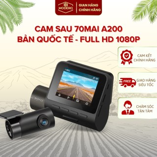 Cam sau 70mai A200  bản Quốc tế, chất lượng full HD 1080P, hàng chính hãng, camera sau