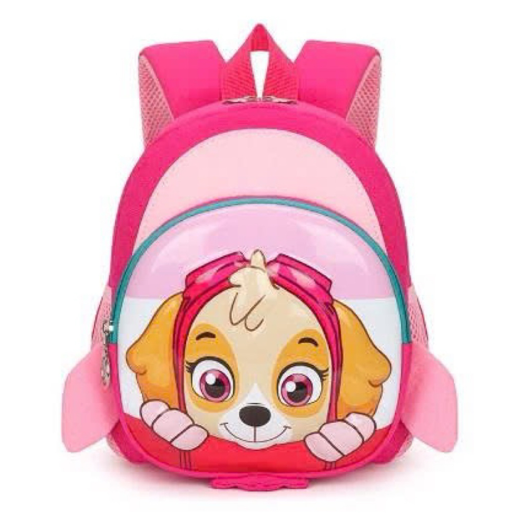 Balo Paw Patrol hồng cho bé mẫu giáo