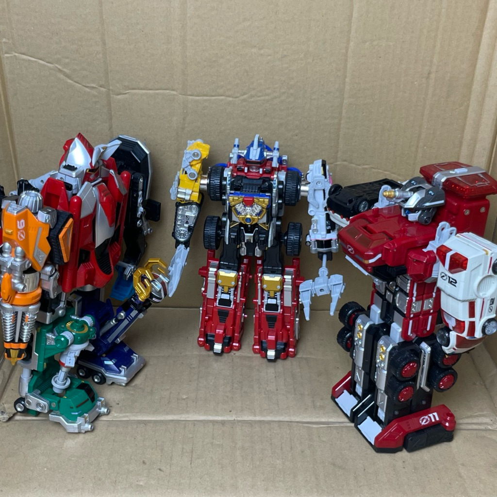 ĐỒ CHƠI MÔ HÌNH DX DAIBOUKEN-DAITANKEN-SIREN BUILDER-DAIVOYAGER-ACCELLULAR SUPER SENTAI BOUKENGER