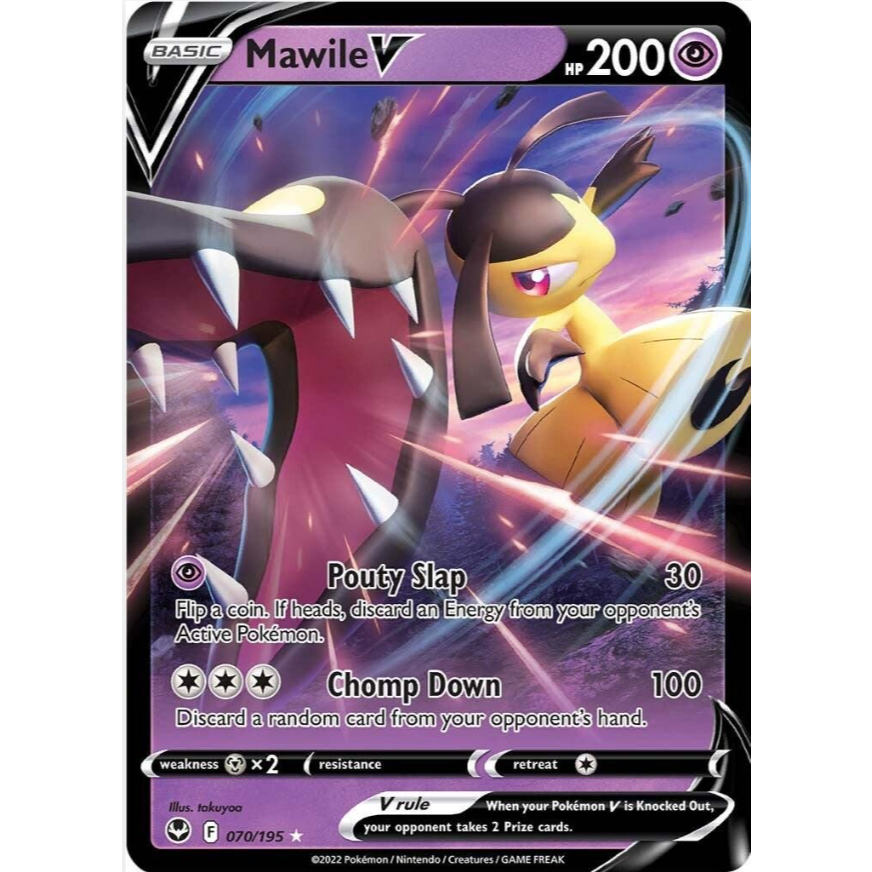 [Thẻ bài Pokemon TCG]  Mawile V - 070/195 - Ultra Rare