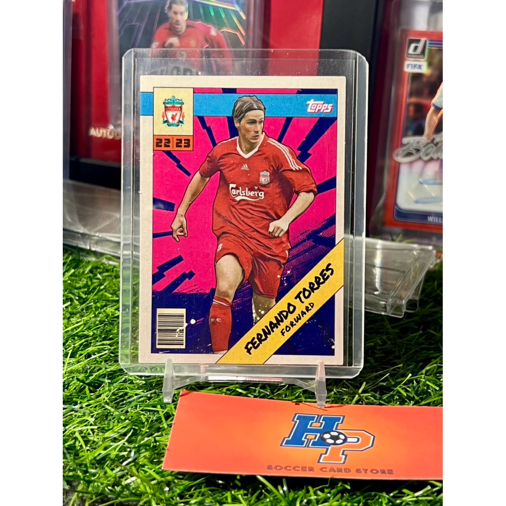 Thẻ bóng đá Fernando Torres Heroes Topps Liverpool Fan Set 2022/23