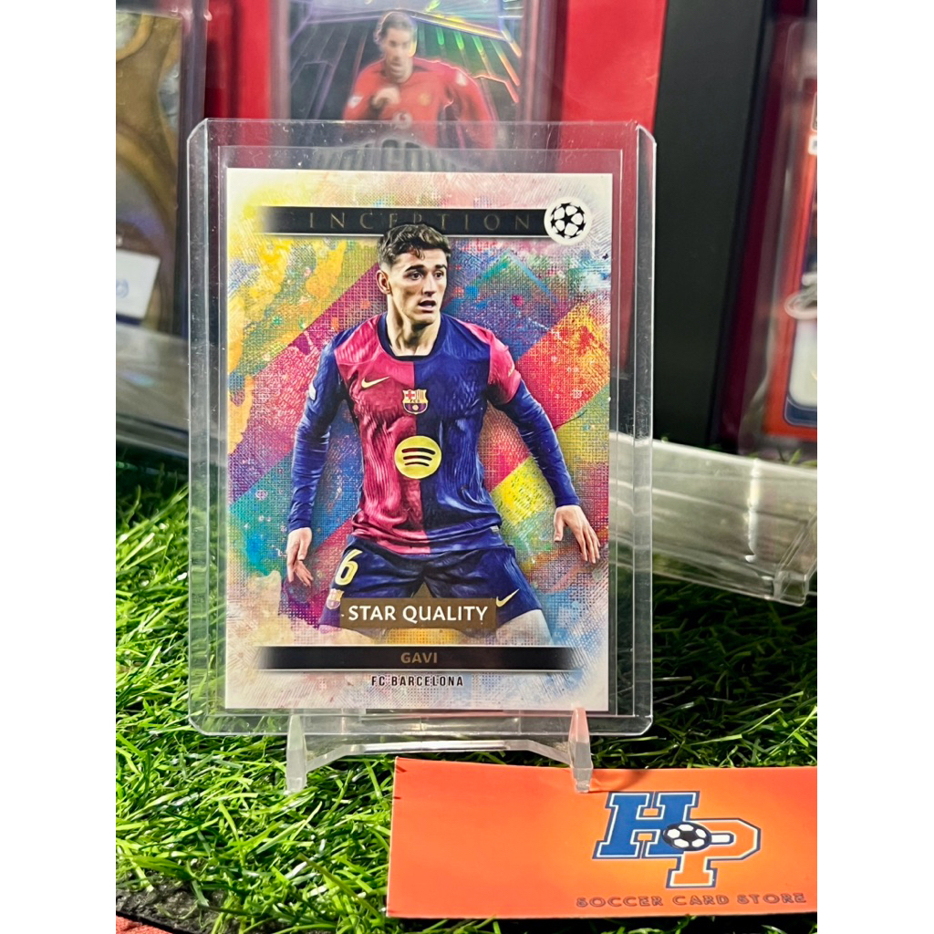 Thẻ bóng đá Gavi Topps Inception 2024/25