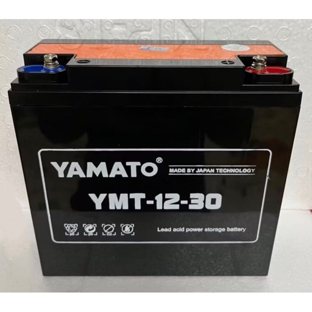 Ắc Quy Xe Máy Điện Yamato Battery Lux YMT-30 (12V-30AH) Chính Hãng