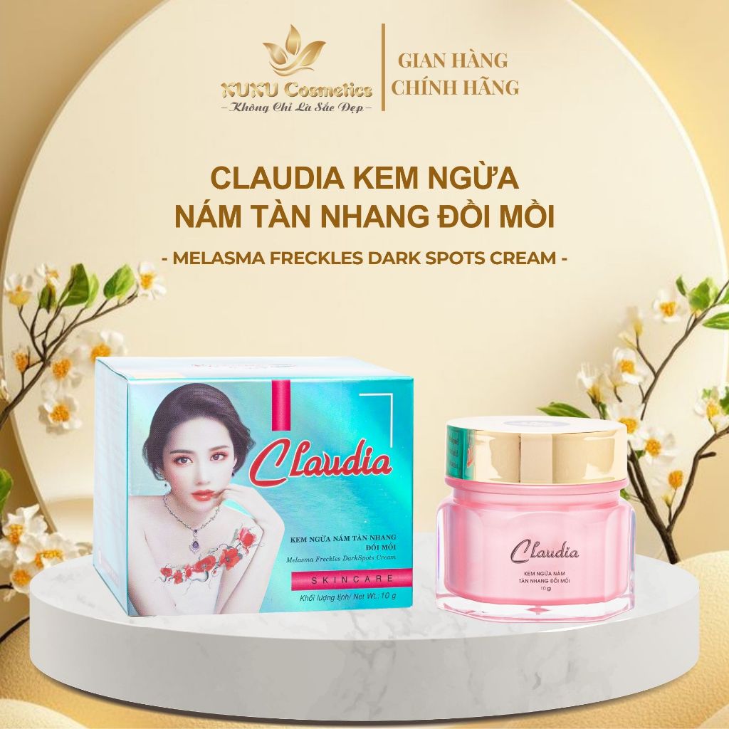 Kem Ngừa nám, Tàn nhang, Đồi mồi Claudia