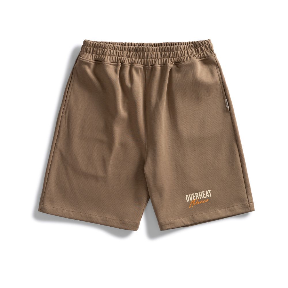 Quần short unisex MIKENCO Overheat Short Brown