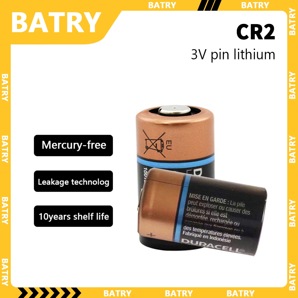 Duracell 3V 850mah Cr2 Cr15h270 5046Lc Cr15270 Kcr2 Lithium Battery For Camera Alarm