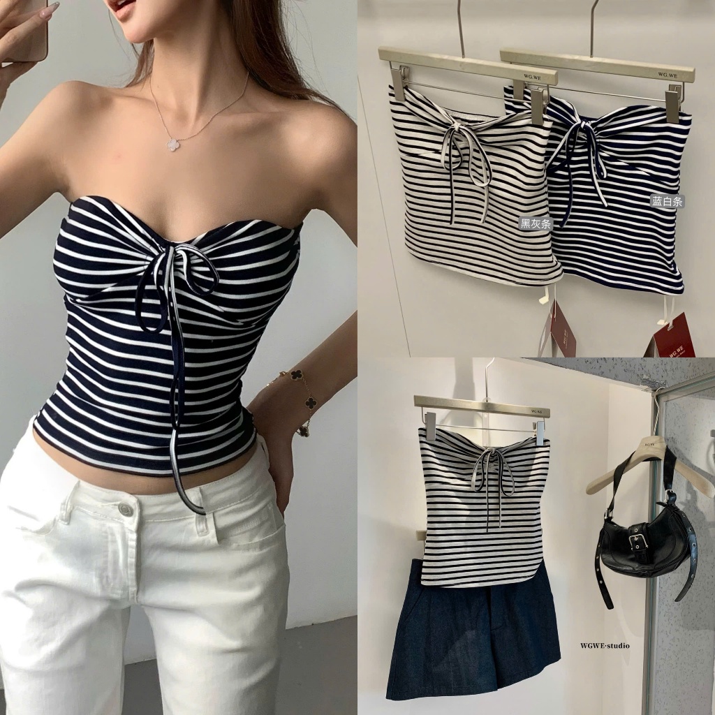 Áo sọc WG.WE W8852 Laneko 2 màu