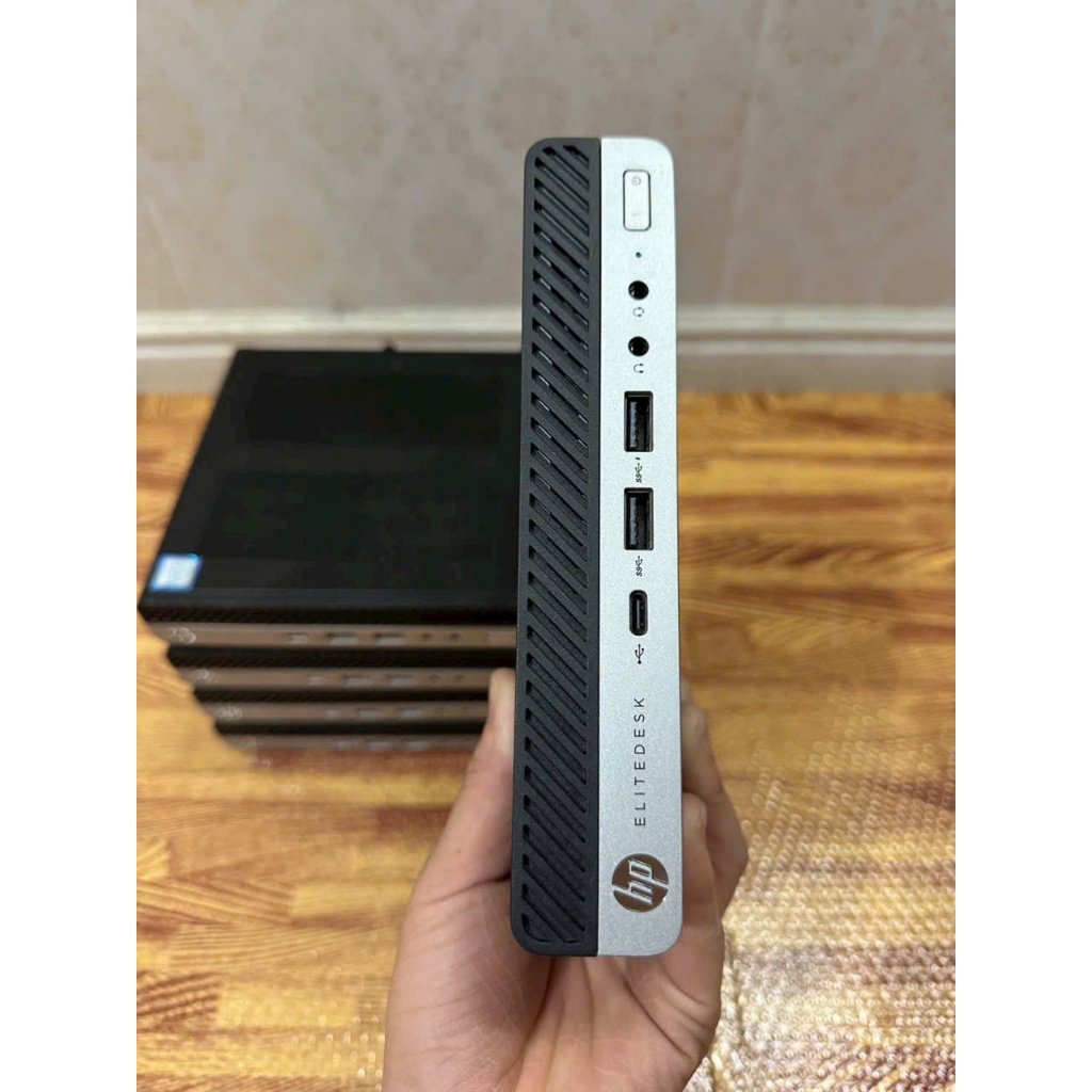 [Giảm Sốc] Mini PC HP Elipdesk 800 G5 Gen gen 9 Core i5 9500T Ram 8G SSD 256G ( Kết nối HDMI-Wifi-Bl