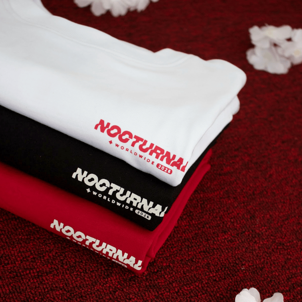 Áo Thun Thêu Form Semi-Oversized NOCTURNAL Gallowl Tee Prime Cotton 100% Nam Nữ Unisex Localbrand | BigBuy360 - bigbuy360.vn