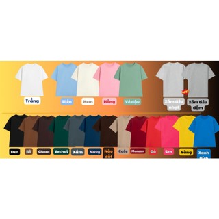 IN ÁO THEO YÊU CẦU Oversize Cotton 2C | In Hình, In Logo, In Tên Áo Cá Nhân