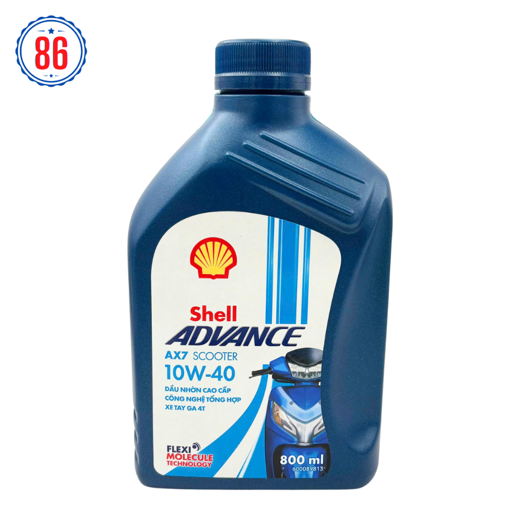 Nhớt xe tay ga Shell Advance AX7 Scooter