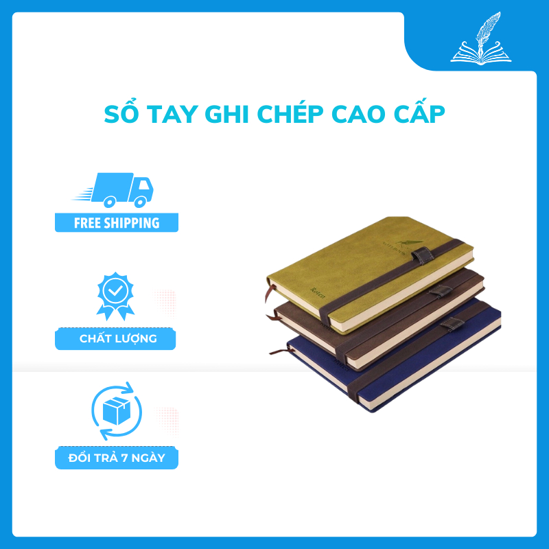 Sổ lịch 2024 Heeton B5 nhiều màu bìa mềm, bút cài gáy A1688 – KT: 175x252mm