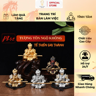 Mô Hình Black Myth Wukong Thiền Định PT-52 - Đấu Chiến Thắng Phật -Decor Trang Trí Ô Tô -Bàn Làm Trà