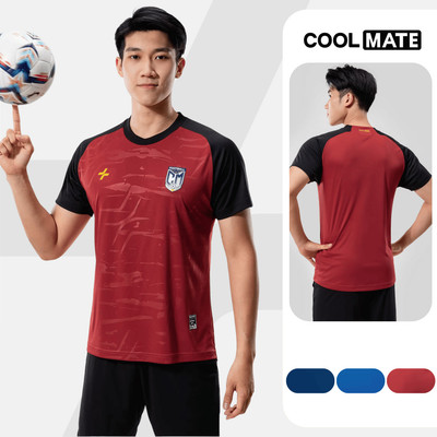 [MUA 2 GIẢM 5%][OUTLET - KHÔNG ĐỔI TRẢ]Áo Thun thể thao Bóng Đá Cổ Tròn CFA24 thấm hút tốt, thoáng khí Coolmate