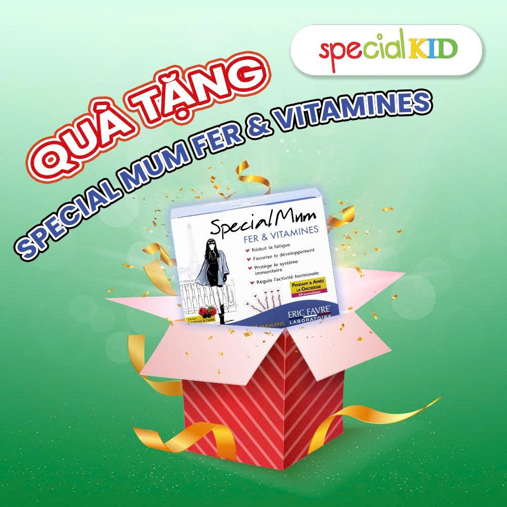 [QUÀ TẶNG] Sắt nước Special Mum Fer et Vitamines