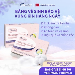 Băng vệ sinh hằng ngày Cottonday 180mm – Có dải đổi màu theo dõi pH | Không chỉ là băng vệ sinh | Mỏng nhẹ & Thoáng khí