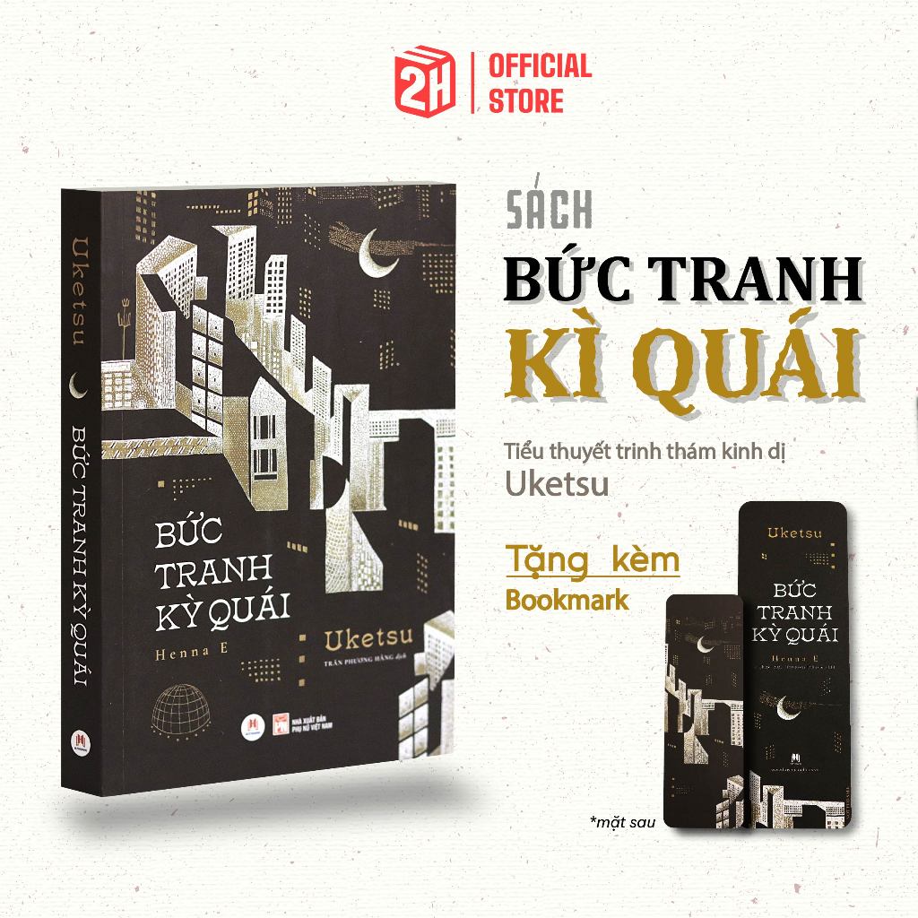 Sách Bức Tranh Kỳ Quái, tặng kèm bookmark - 2H Books HCM