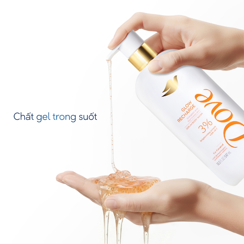 Sữa tắm Dove Vitamin C dưỡng sáng da - Glow Recharge 547ml | BigBuy360 - bigbuy360.vn