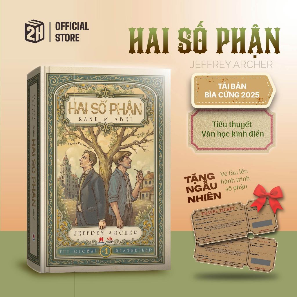 Sách Hai số phận bìa cứng TB 2025, tặng Travel Ticket, Tiểu Thuyết Kinh Điển 2 số phận - 2H Books | BigBuy360 - bigbuy360.vn