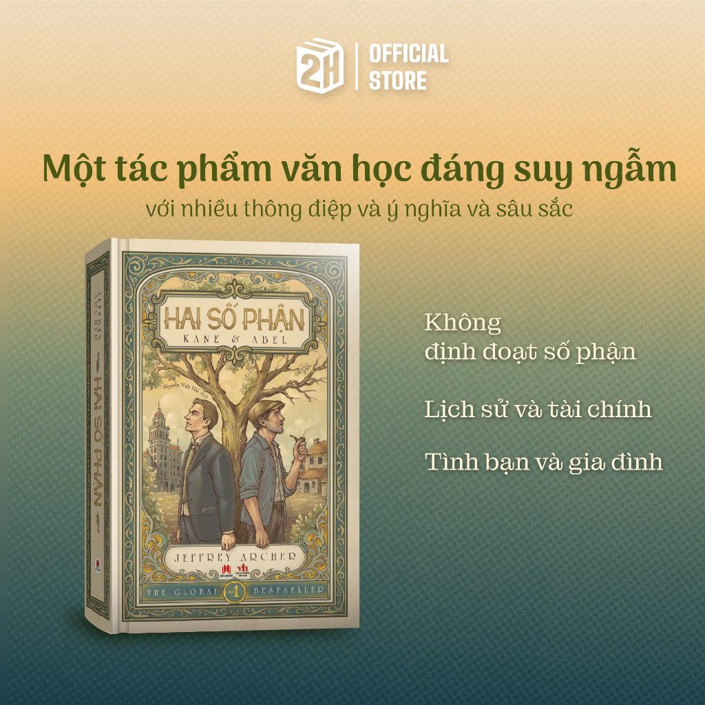 Sách Hai số phận bìa cứng TB 2025, tặng Travel Ticket, Tiểu Thuyết Kinh Điển 2 số phận - 2H Books | BigBuy360 - bigbuy360.vn