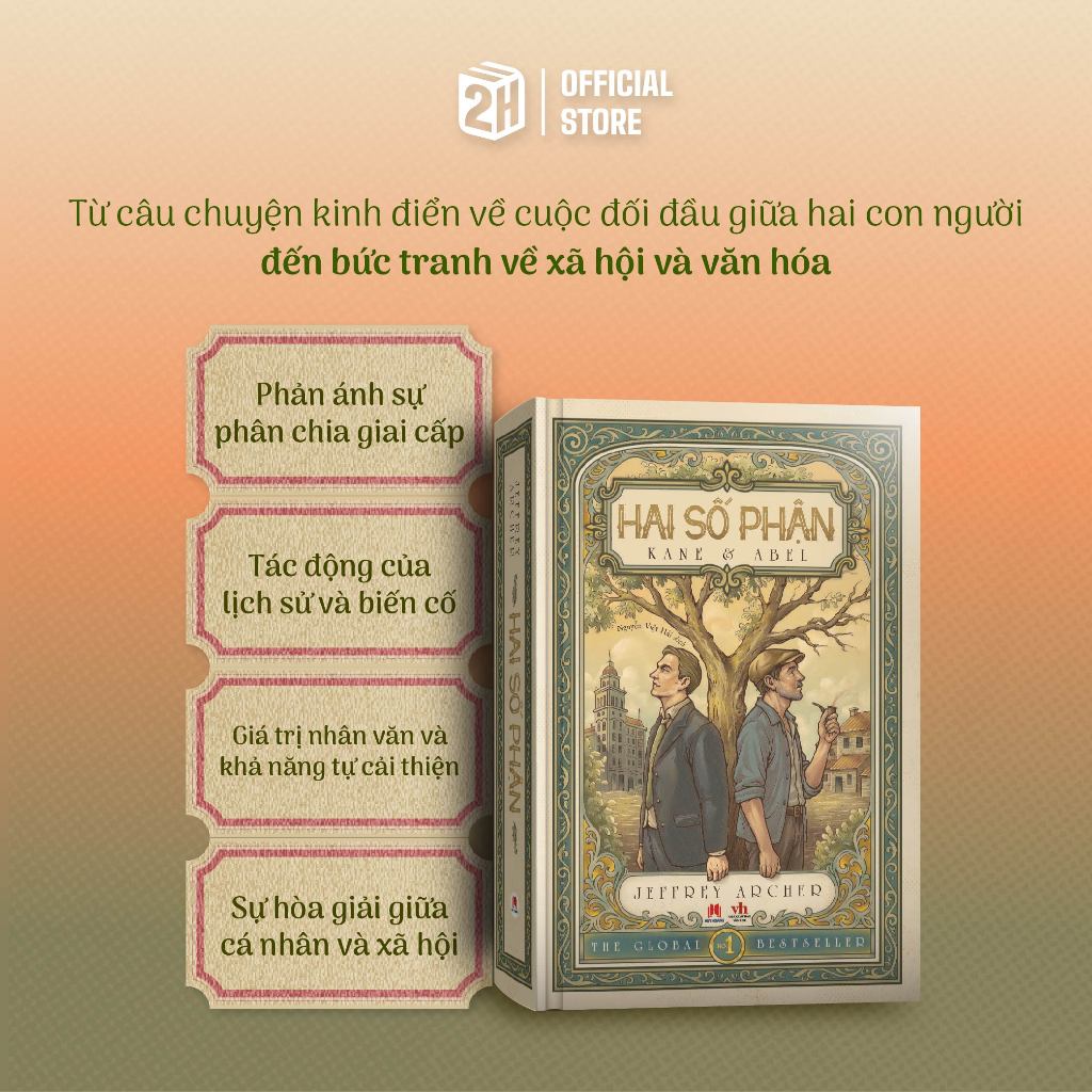 Sách Hai số phận bìa cứng TB 2025, tặng Travel Ticket, Tiểu Thuyết Kinh Điển 2 số phận - 2H Books | BigBuy360 - bigbuy360.vn