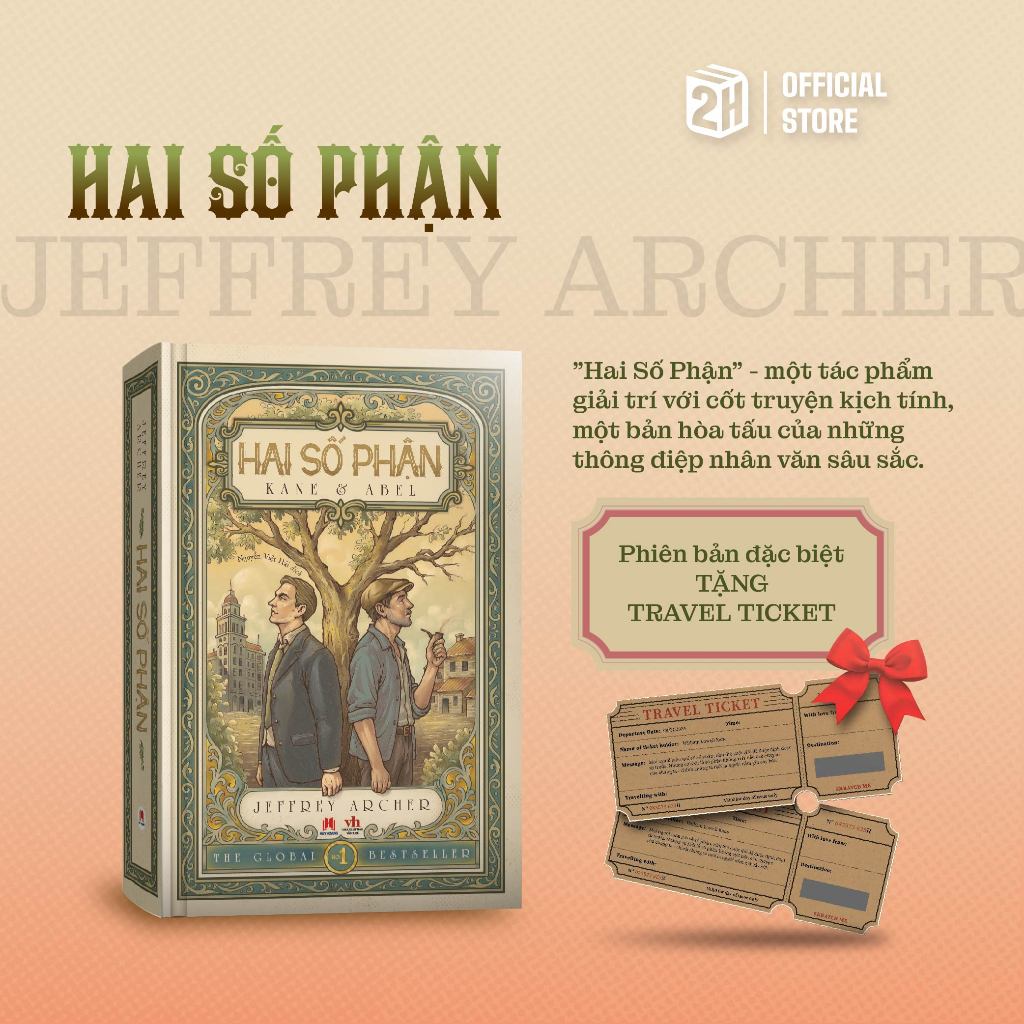 Sách Hai số phận bìa cứng TB 2025, tặng Travel Ticket, Tiểu Thuyết Kinh Điển 2 số phận - 2H Books | BigBuy360 - bigbuy360.vn