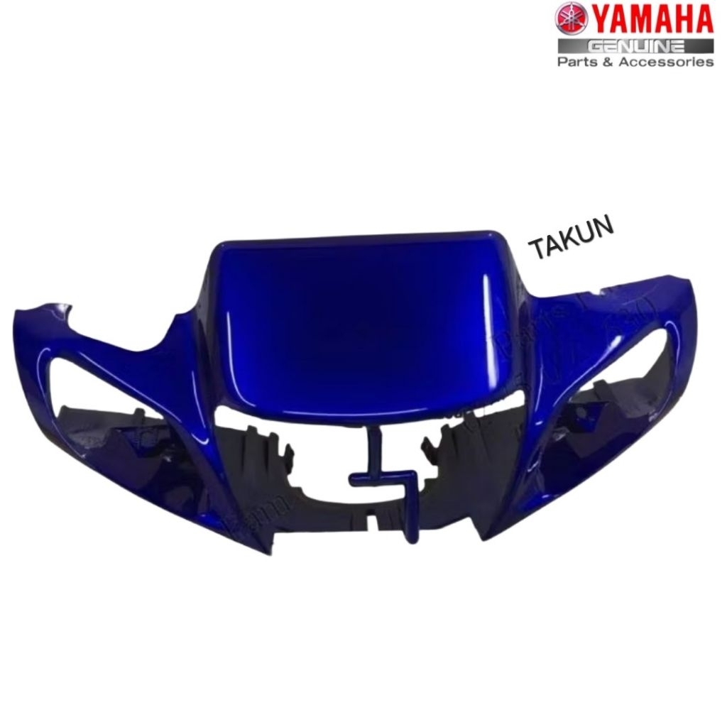 Nhựa ốp võ đầu đèn trước xe SIRIUS V đời đầu xanh zin Yamaha
