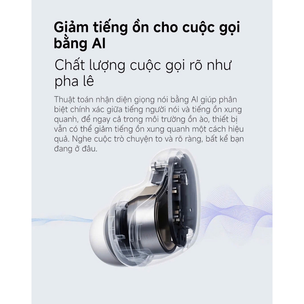 Tai nghe Bluetooth Redmi Buds 6 Play Xiaomi - Giảm tiếng ồn bằng AI - Thời lượng pin lên tới 36 giờ - Siêu nhẹ 3,6g | BigBuy360 - bigbuy360.vn