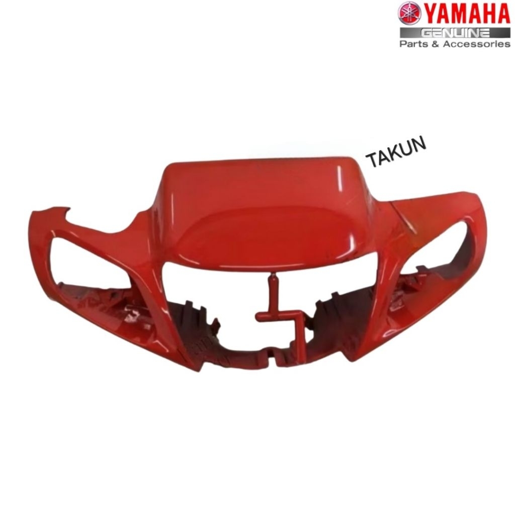 Nhựa ốp võ đầu đèn trước SIRIUS V đời đầu đỏ. bàn thờ zin