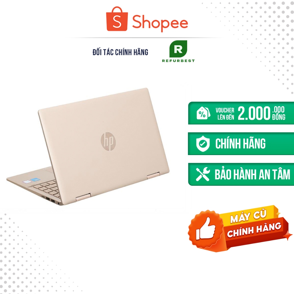 [Máy cũ] - [Trả bảo hành] HP Pavilion X360 14 ek2024TU Core 5 120U/16GB/512GB/(9Z2V6PA) (Vàng)