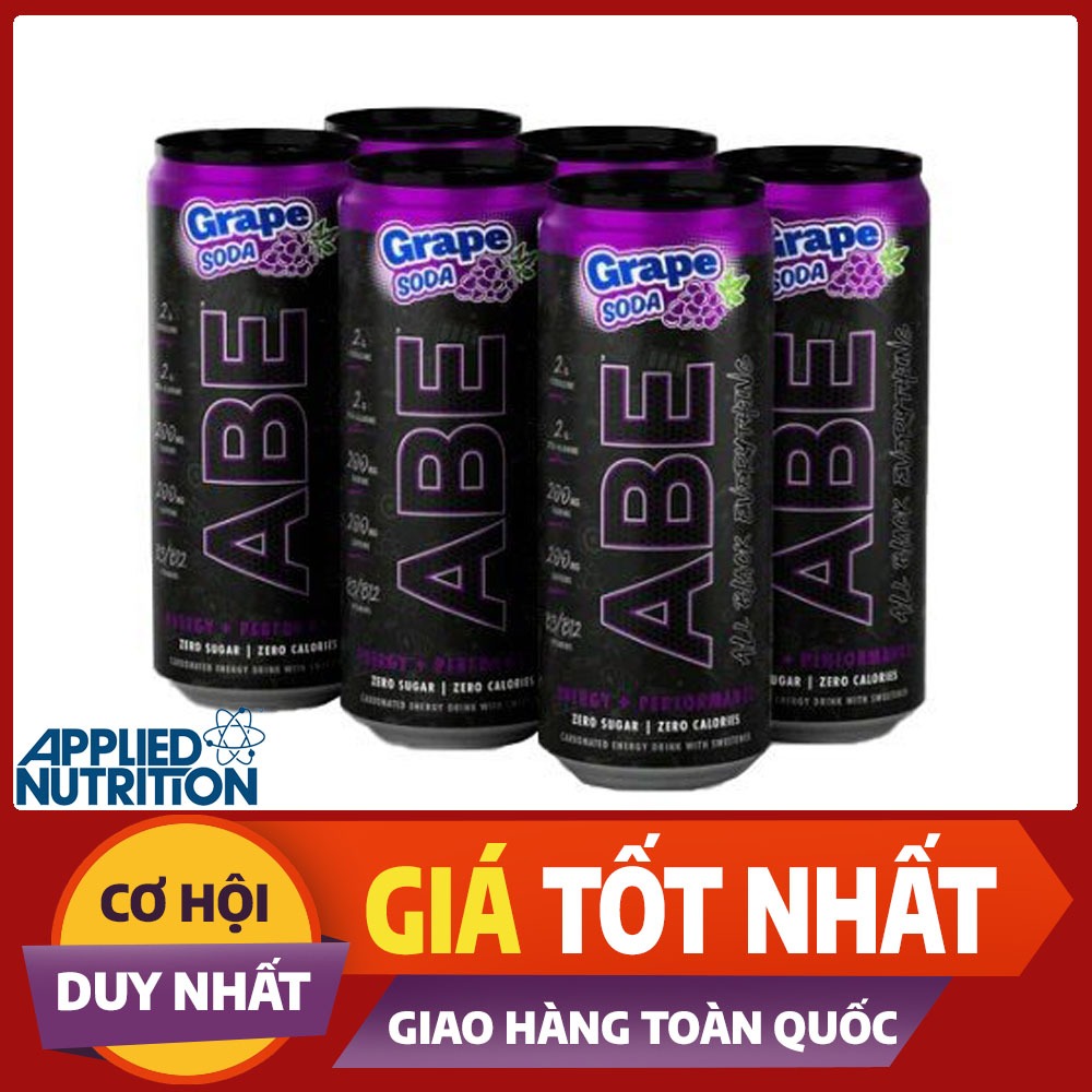 Combo 24 Lon ABE Applied Nutrition Nho – Pre Workout Tăng Sức Bền & Sức Mạnh