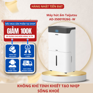 Máy hút ẩm TAIJUTSU AD-3500YR26G-W Diện Tích 60-150m2 Hút 35L/Ngày Hàng Nhật TIẾN ĐẠT