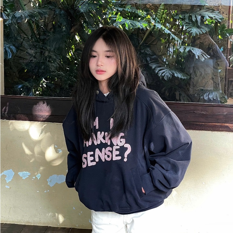 Áo Hoodie Boxy SENSE Cinder Form Đẹp, Local Brand Chính Hãng