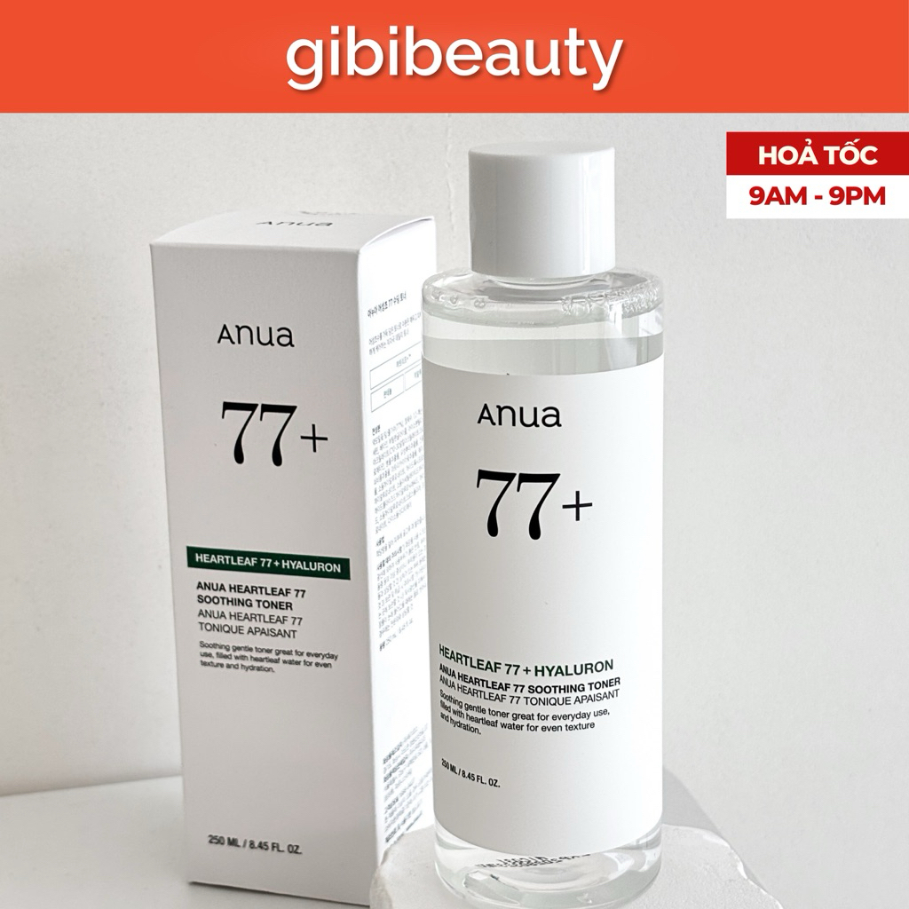Toner diếp cá giảm mụn ANUA 77 Heartleaf Soothing