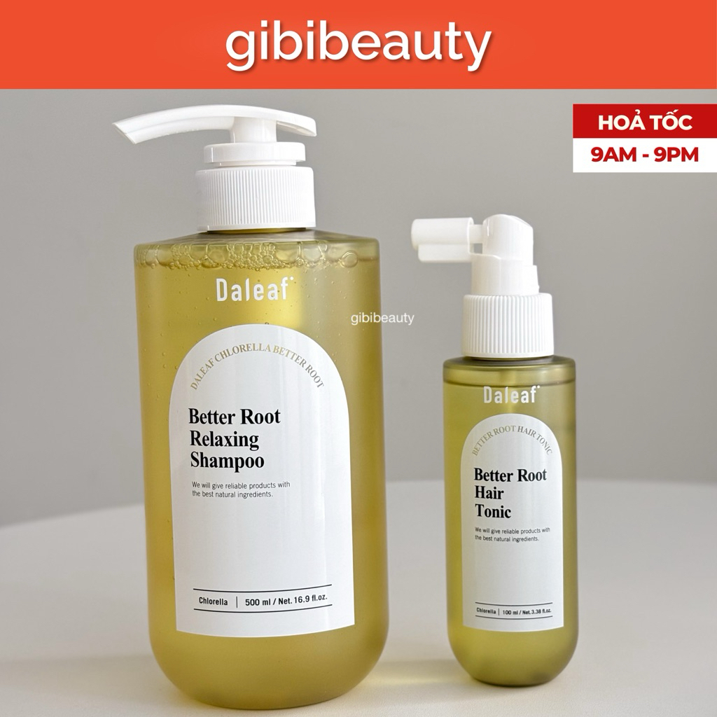 Dầu gội/Xịt giảm rụng tóc DALEAF Better Root