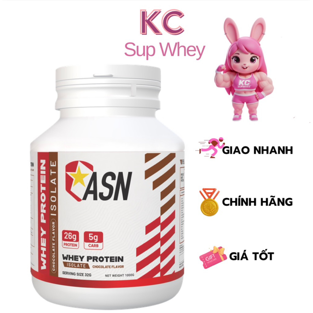 Sữa Đạm Whey Isolate ASN Protein