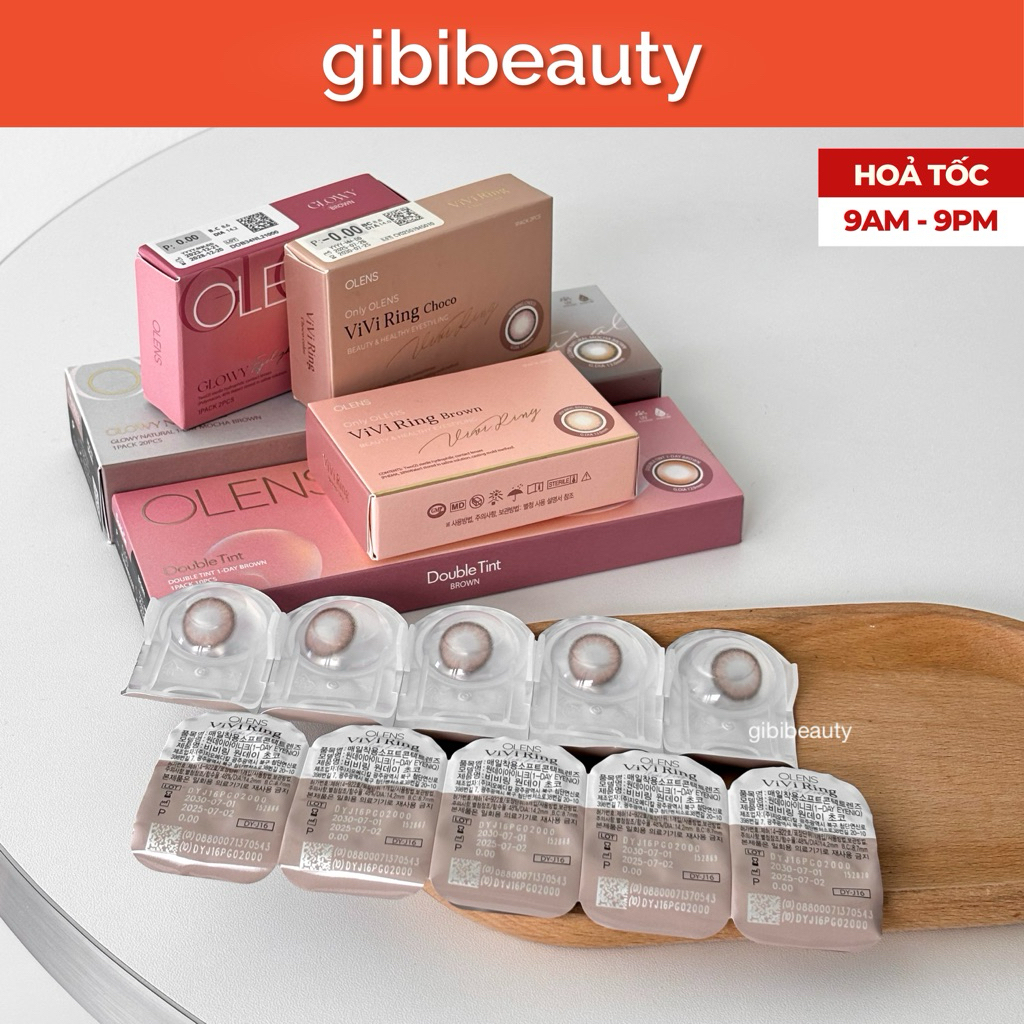 Kính áp tròng OLENS - Lens 1 ngày/1 tháng Hàn Quốc